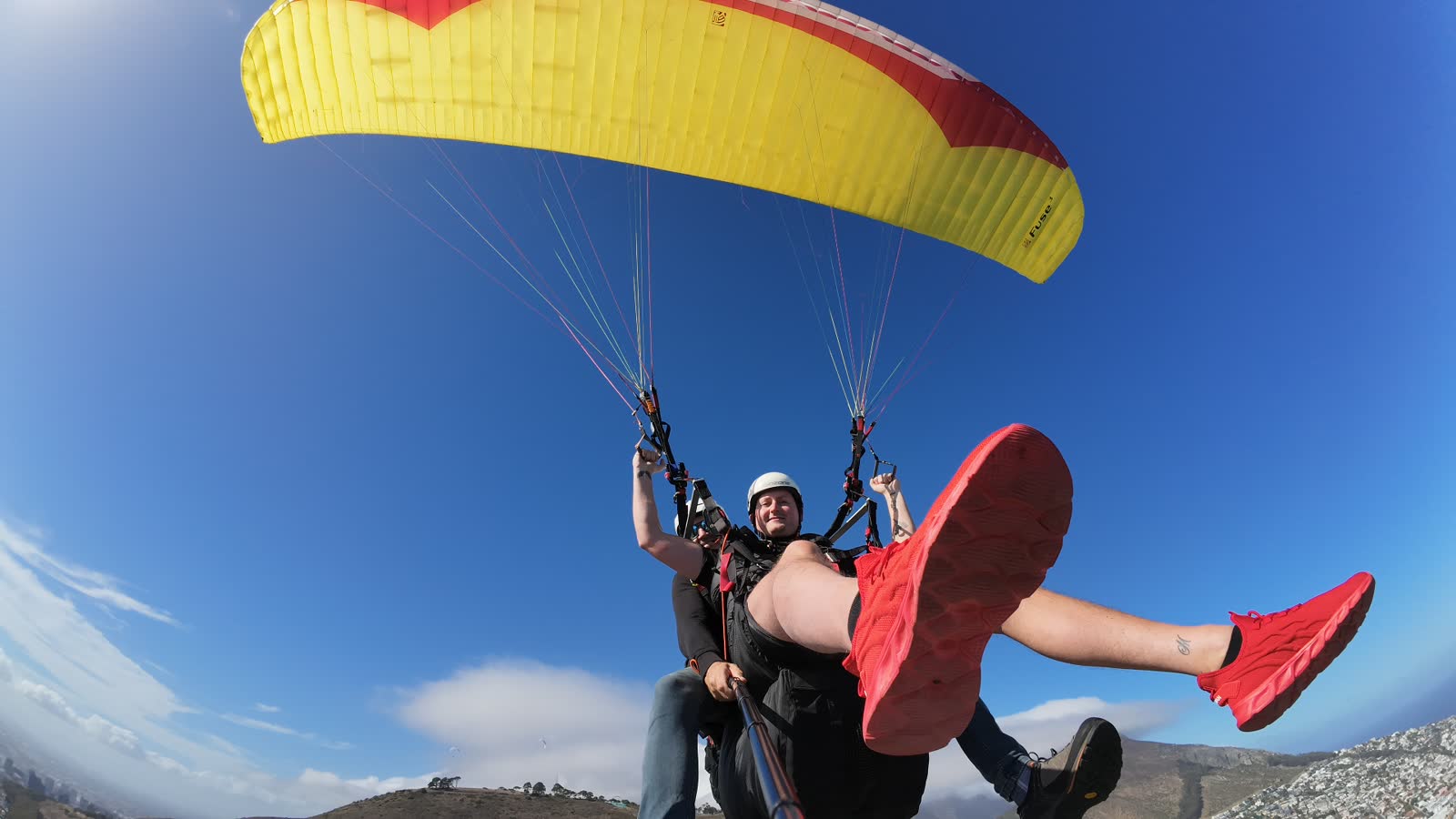 Table Mountain Paragliding-Flug über Kapstadt 16