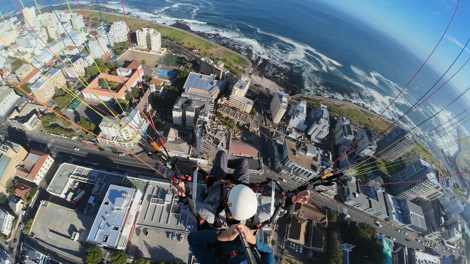Table Mountain Paragliding-Flug über Kapstadt 17