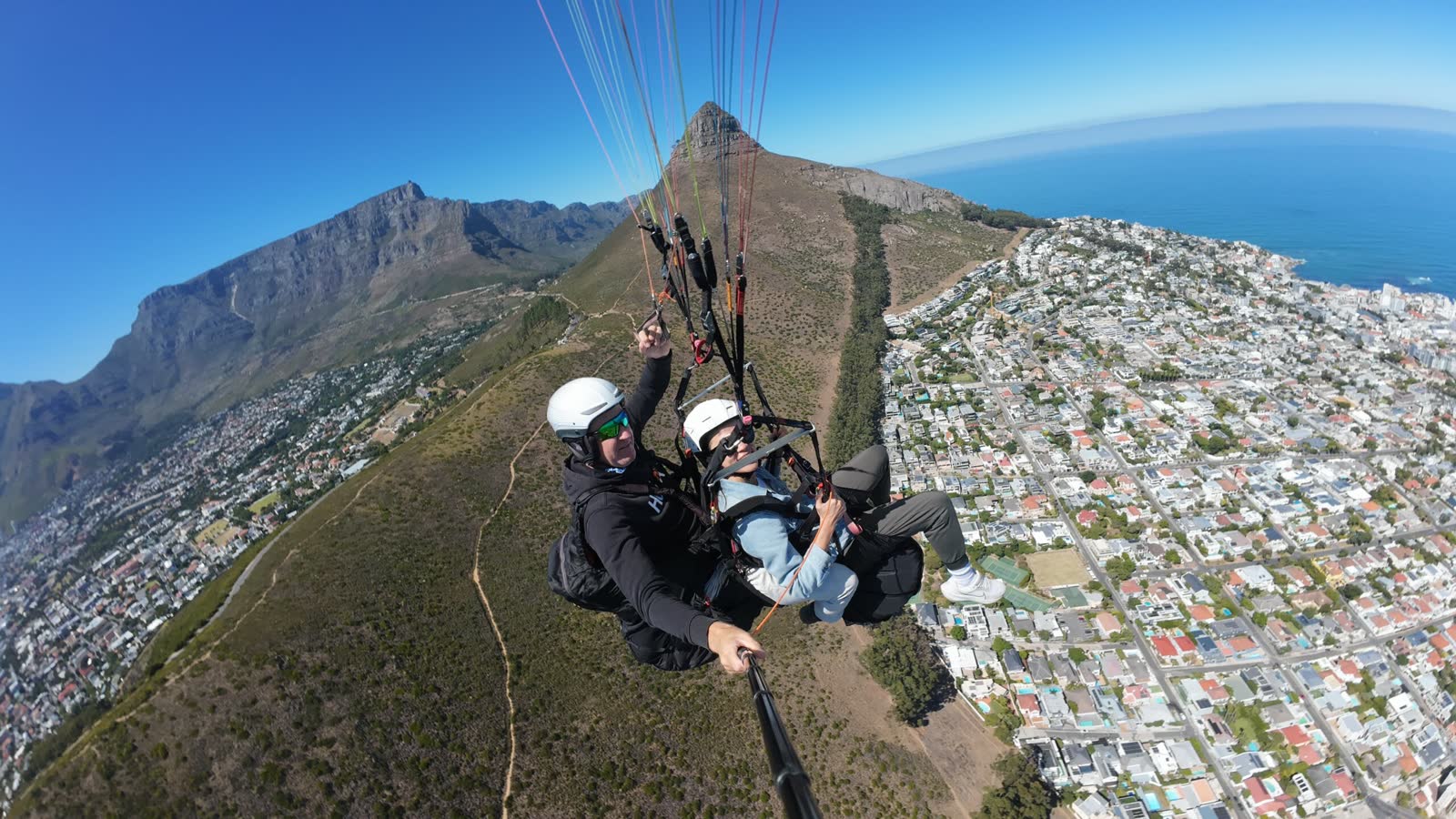 Table Mountain Paragliding-Flug über Kapstadt 19