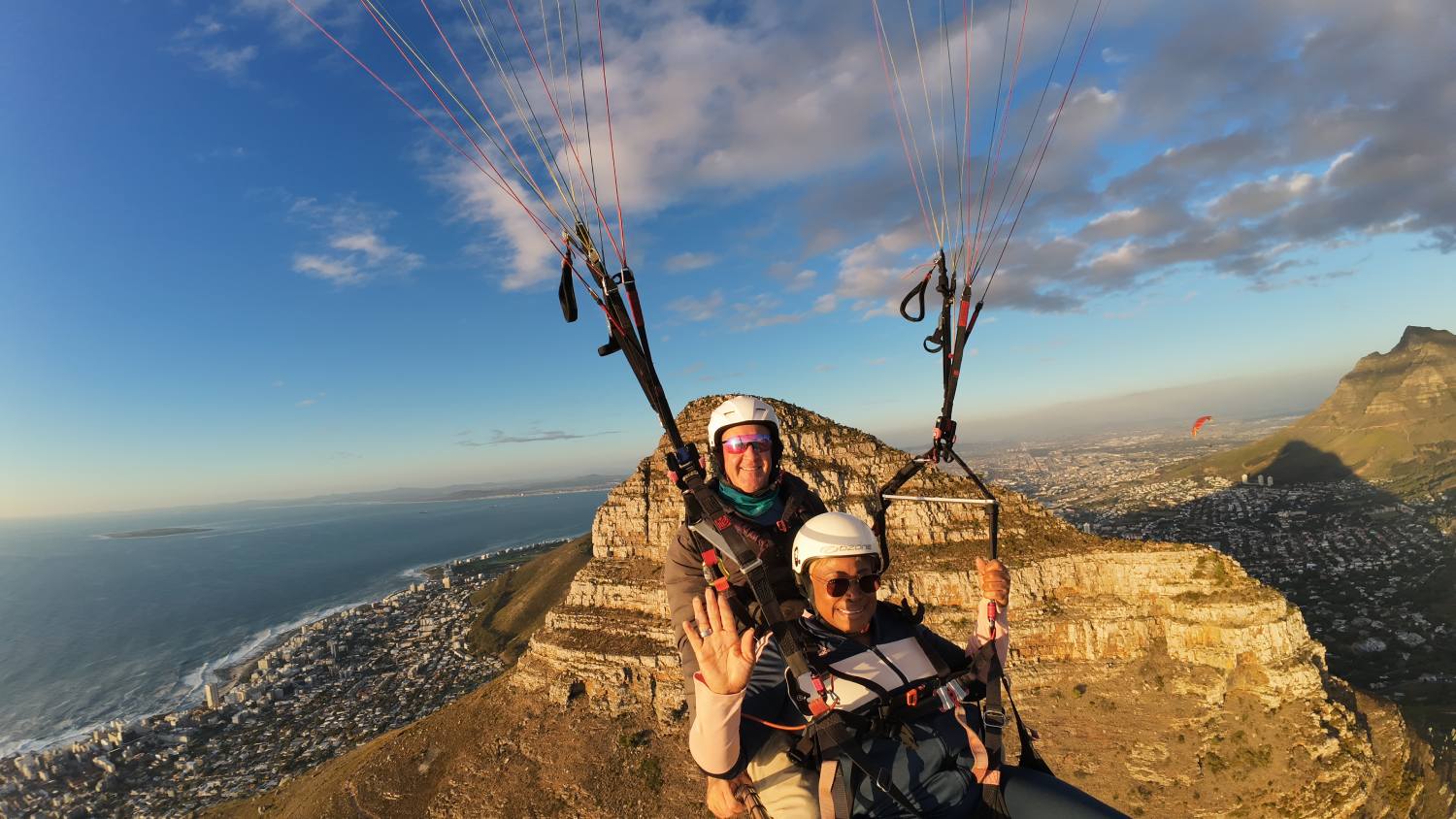 Table Mountain Paragliding-Flug über Kapstadt 9