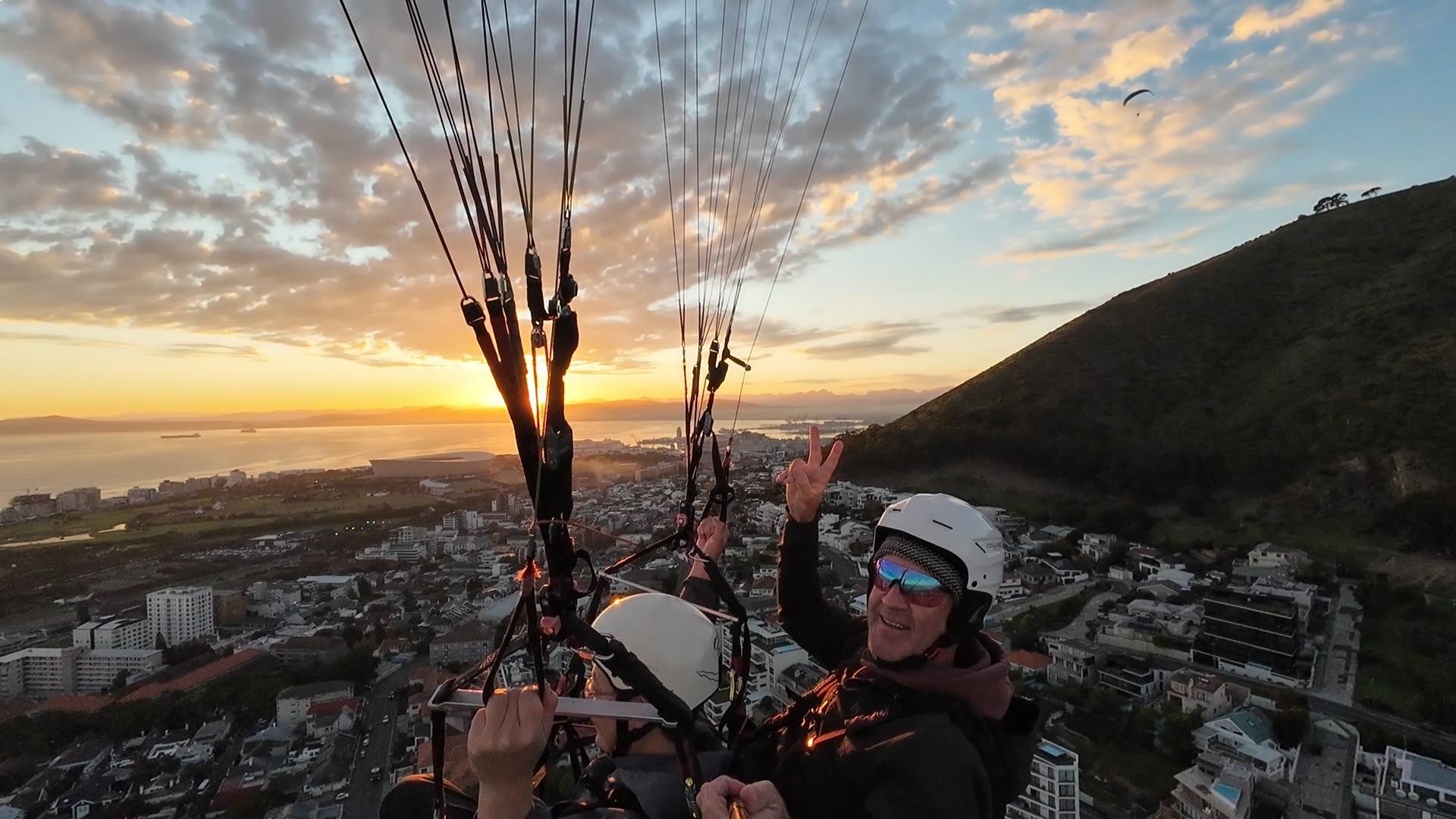 Table Mountain Paragliding-Flug über Kapstadt 8